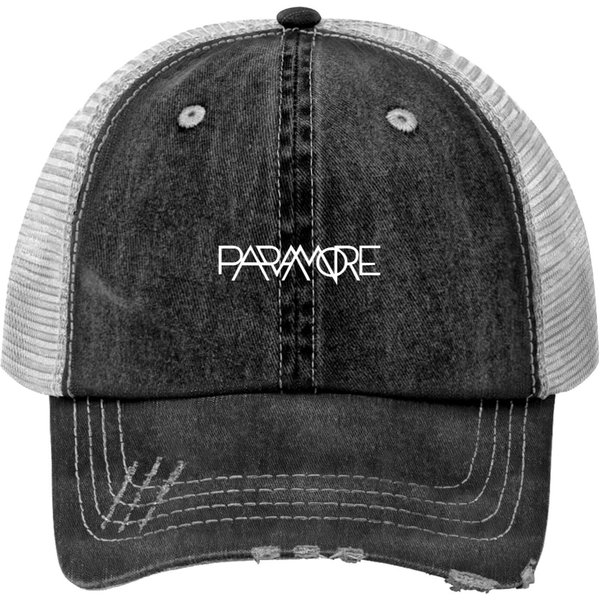 Paramore Band Logo Print Trucker Hats-image