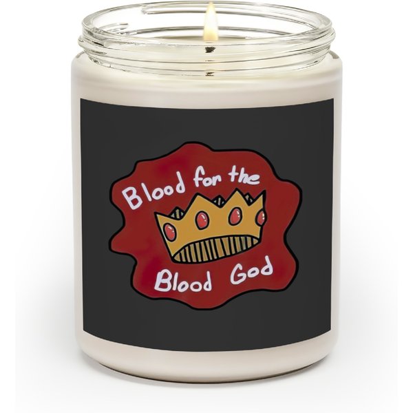 Pig Crown Technoblade Scented Candles Blood For The Blood God Scented Candles-image
