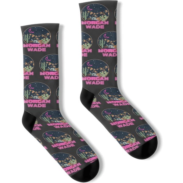 Morgan Wade Country Music Socks - Neon Moon Design-image