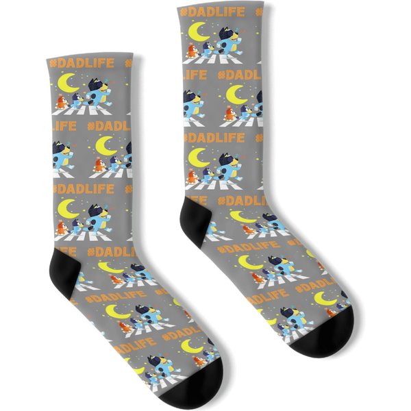 Blueydad Dad Life Family Socks-image