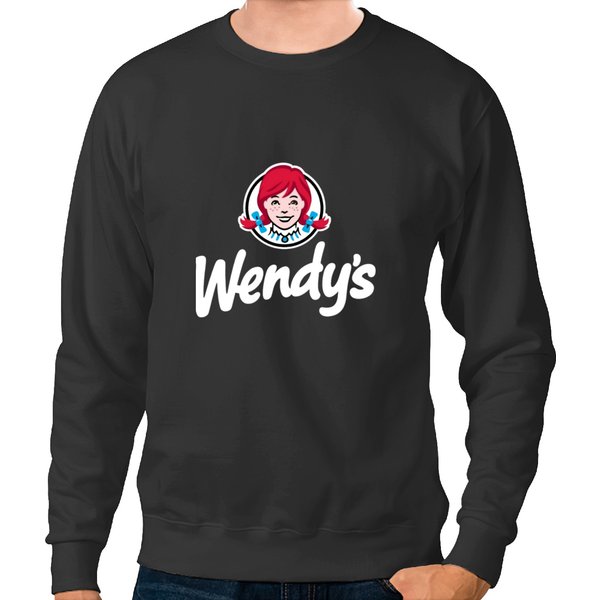 Wendys Wendys Logo Red White Sweatshirts-image