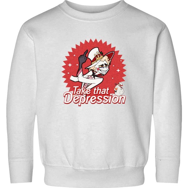 Take That Depression Shirt, Lucifer Morningstar Shirt, Hazbin Hotel Sweatshirt-image
