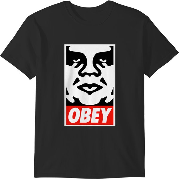 Obey Andre Graphic T-Shirts-image