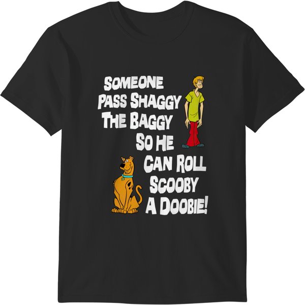 New Scooby Doo Pass Shaggy The Baggy T-Shirts-image