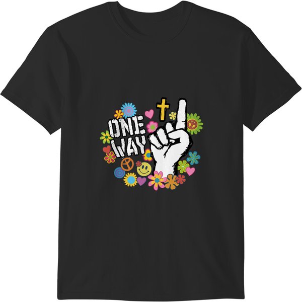 Jesus Revolution One Way Faith Hope _Amp_ Love T-Shirts-image