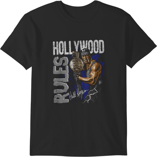 Hulk Hogan Hollywood Rules T-Shirts-image