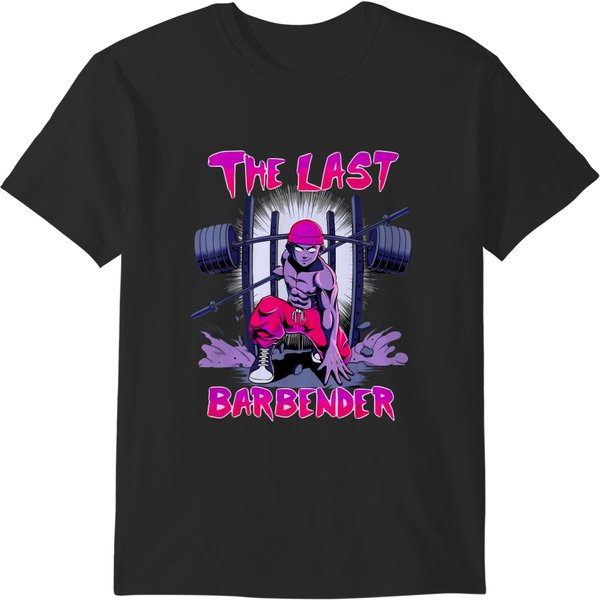 The Last Barbender Gym Weightlifting Bodybuilding Fitness T-Shirts-image