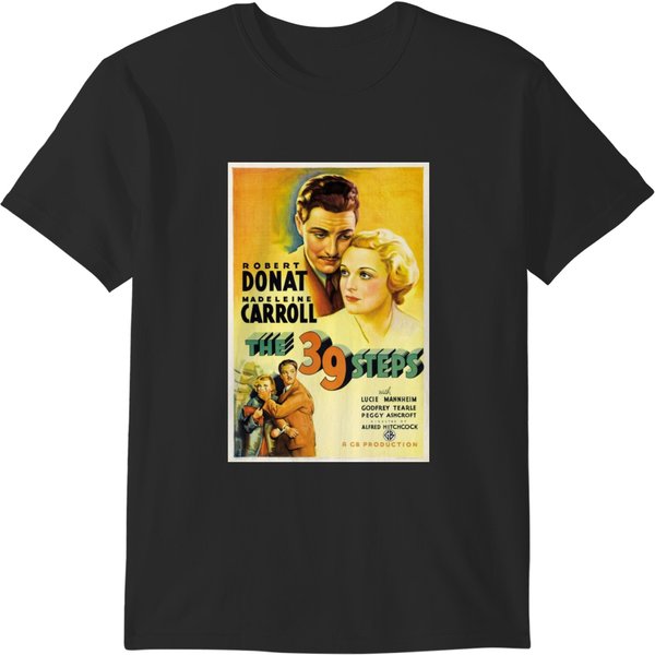 39 Steps - Vintage Movie T-Shirts-image
