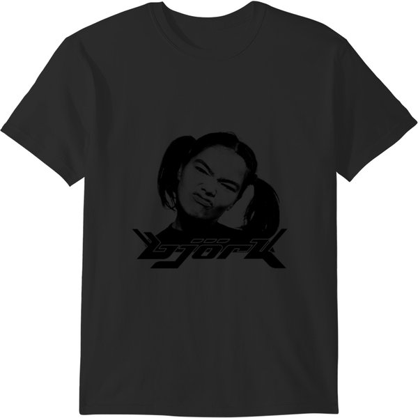 Bjork 90S Design T-Shirts-image