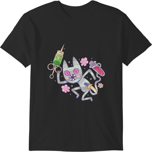Me-Mow Cat Assasin - Adventure Time T-Shirts-image