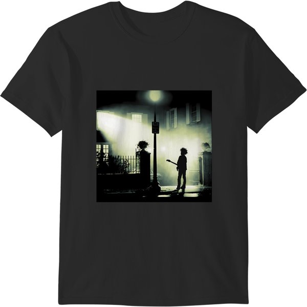 The Cure The Exorcist Mashup Face T-Shirts-image