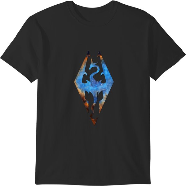 Skyrim Logo Design T-Shirts-image