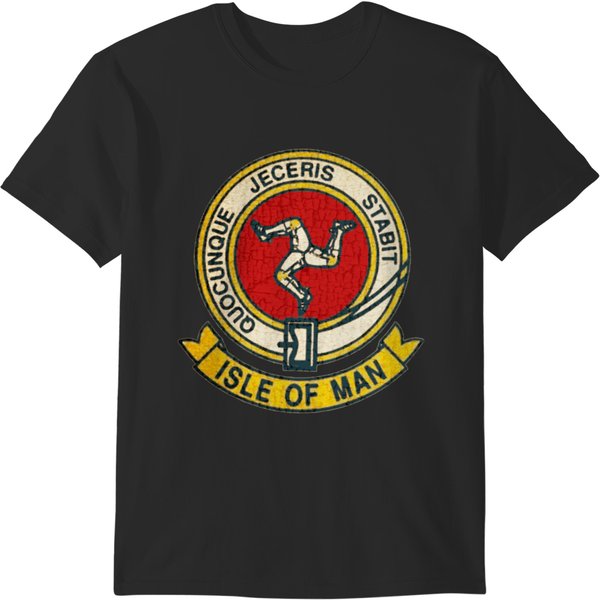 Isle Of Man Tt Races Patch T-Shirts-image