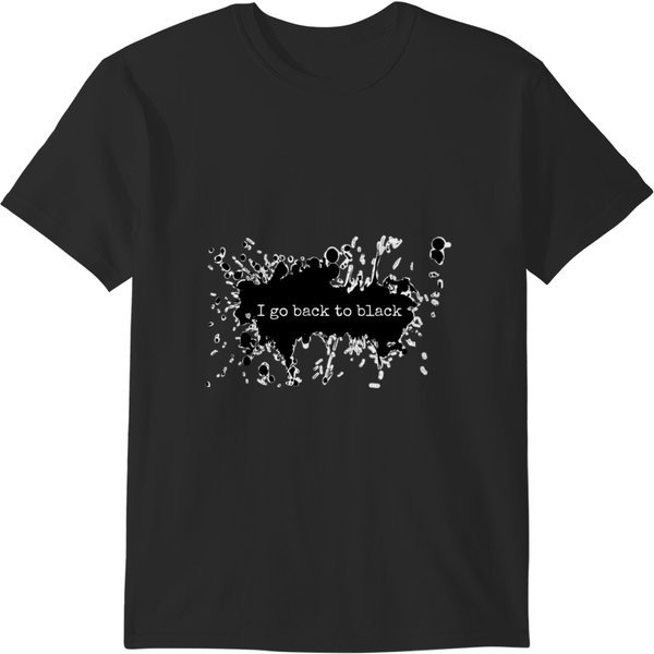 Back To Black Amy Winehouse Gold Saints T-Shirts-image