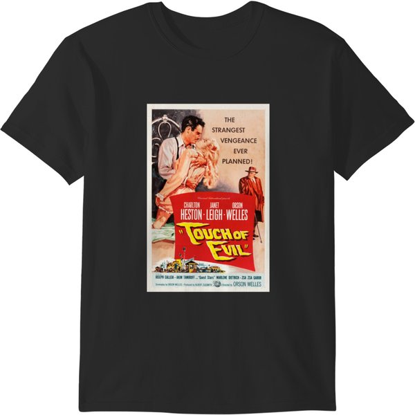 Touch Of Evil - Vintage Film Noir Movie Poster T-Shirts-image