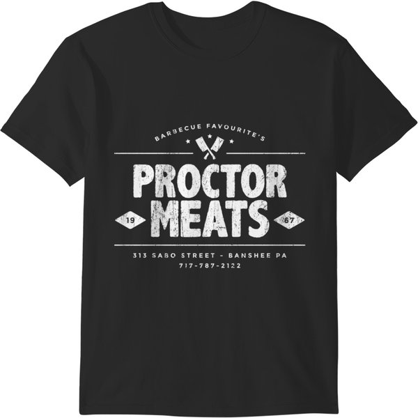 Proctor Meats Worn Look T-Shirts-image