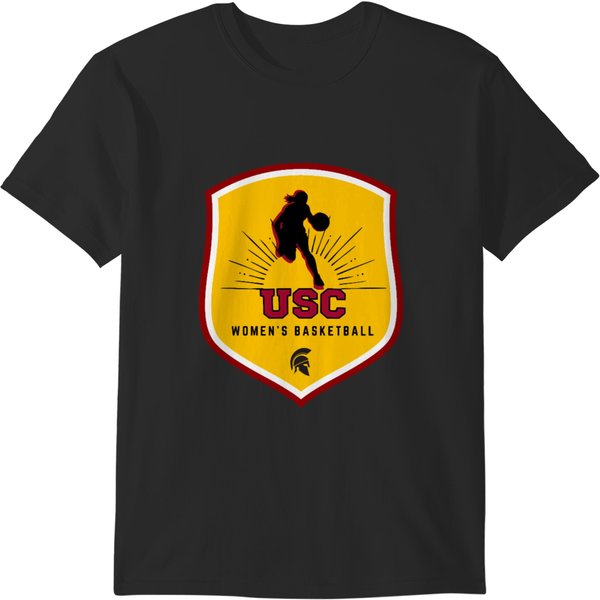 Usc Women's Basketball, Red, Star, Usc Basketball T-Shirts-image