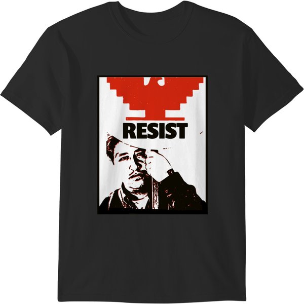 Cesar Chavez Resists T-Shirts-image