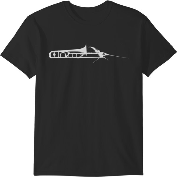 Swordfish Trombone White T-Shirts-image