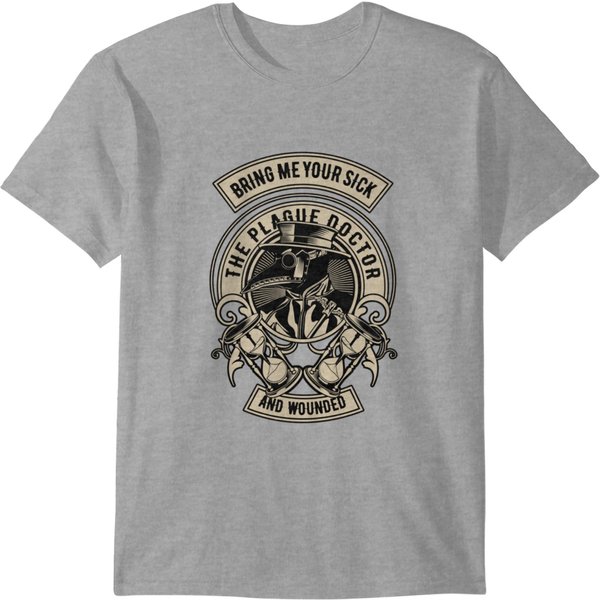 The Plague Doctor Plague Doctors T-Shirts-image