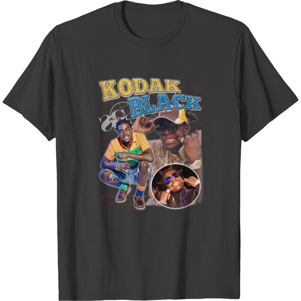 Kodak Black Shirt - Vintage 90S Style Shirt-image
