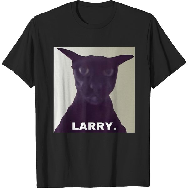 Evil Larry Cat T-Shirts-image