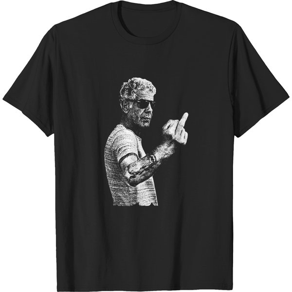 Anthony Bourdain Retro T-Shirts-image
