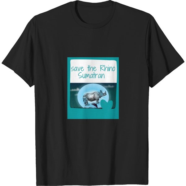 Save The Rhino Sumatran T-Shirts-image