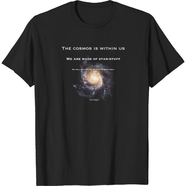 Carl Sagan Quote T-Shirt T-Shirts-image