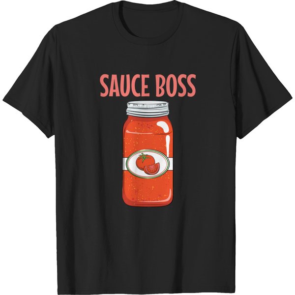 Italian Marinara Spaghetti Sauce Boss T-Shirt T-Shirts-image