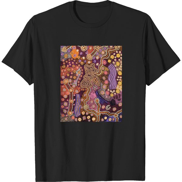 Australian-Aboriginal-Art T-Shirt T-Shirts-image