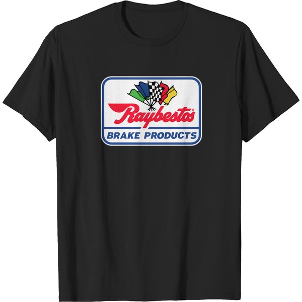 Vintage Raybestos Brake Products Sticker Design T-Shirt T-Shirts-image