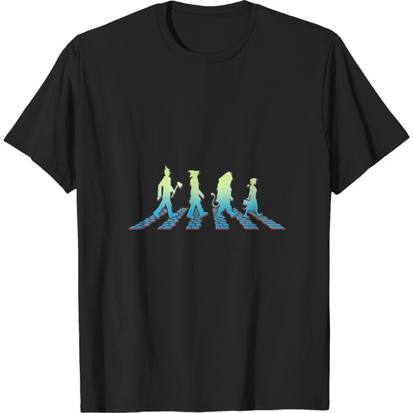 Wizard Of Oz Abbey Brick Road T-Shirts-image
