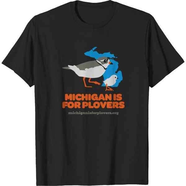 Michigan Is For Plovers T-Shirt T-Shirts-image