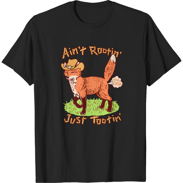 Ain't Rootin' Just Tootin' T-Shirt T-Shirts-image
