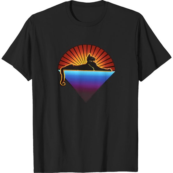 Cats Under The Stars T-Shirt T-Shirts-image