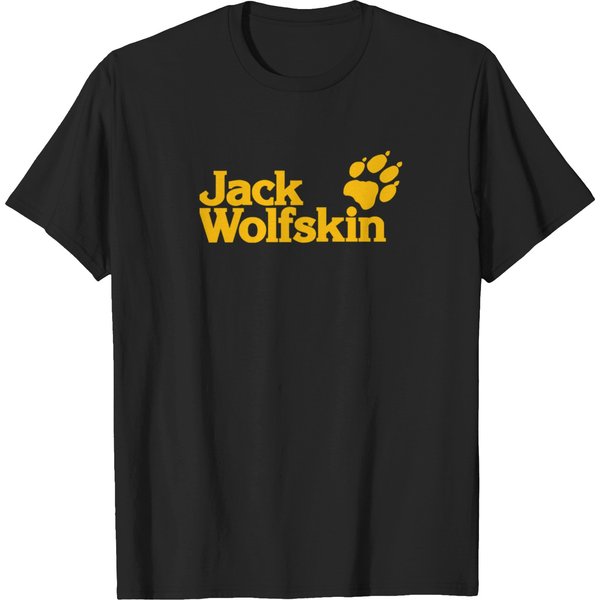 Jack-Wolfskin-Logo-Yellow T-Shirt T-Shirts-image