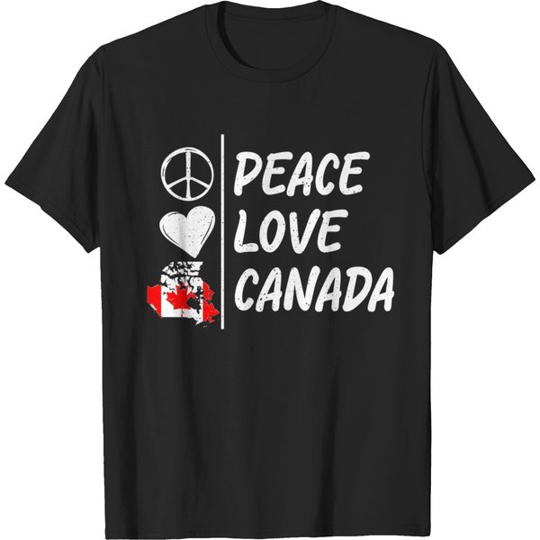 Peace Love Canada T-Shirts-image