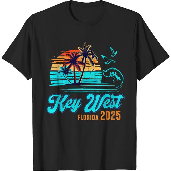 Key West Florida 2025 Vacation Souvenir Group T-Shirts-image