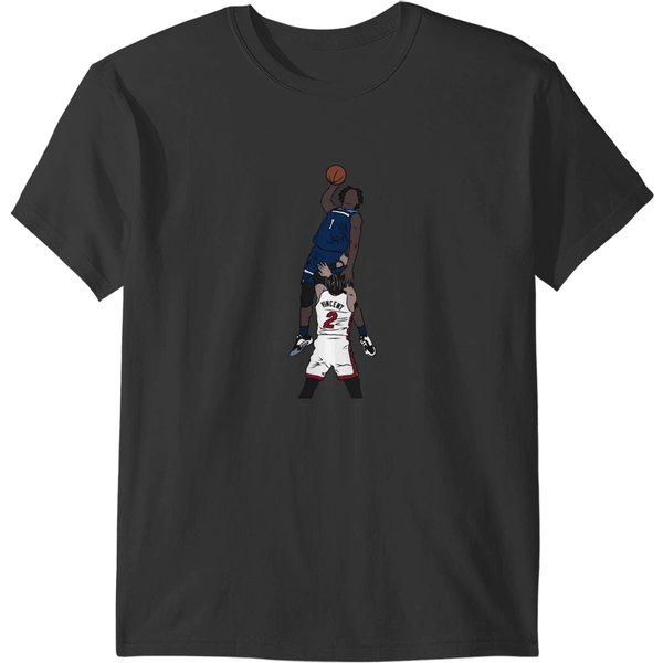 Anthony Edds Dunk On Gabe Vincent T-Shirts-image