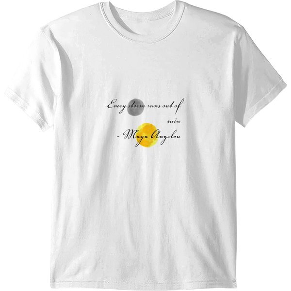 Maya Angelou Inspirational Quote T-Shirts-image