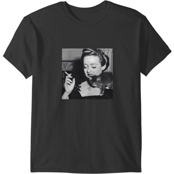 Bette Davis 1908 T-Shirt (3) T-Shirts-image