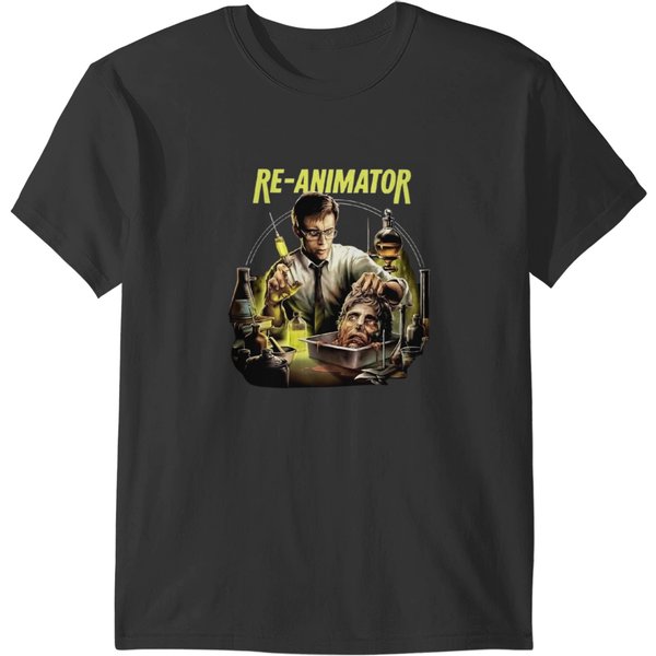 Reanimator Horror Movie T-Shirts-image