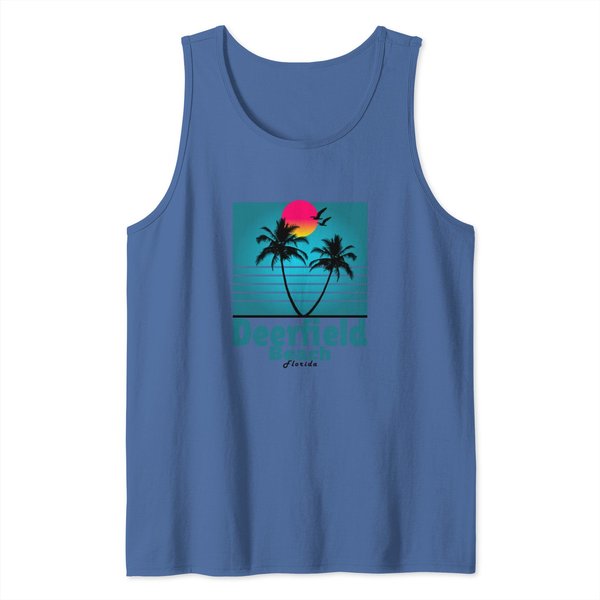 Deerfield Beach Florida Souvenir Tank Tops-image