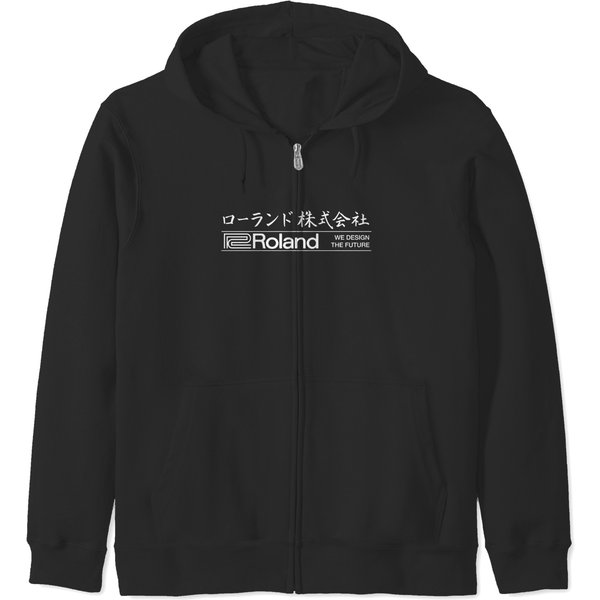 Roland Logo Japanese Light Zip Hoodies