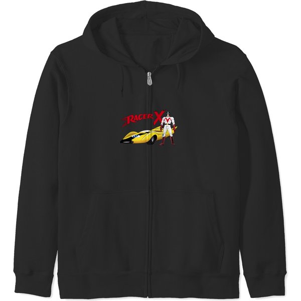 Racer X Tribute To Original 60S Speed Racer Cartoon Series Zip Hoodies-image