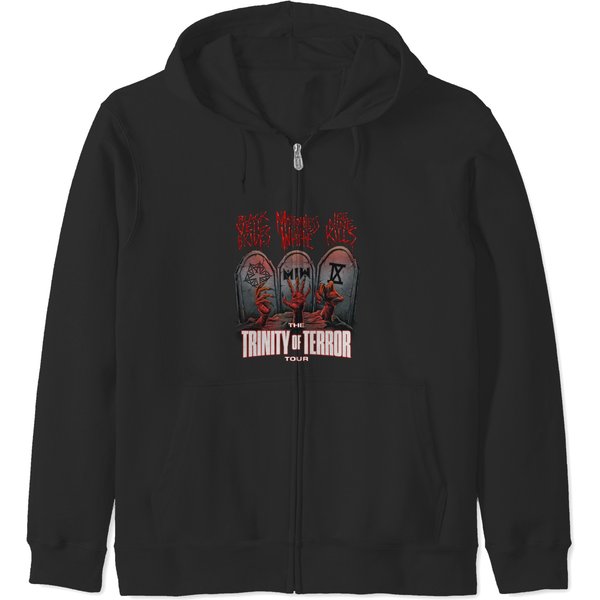 Trinity Of Terror Tour 2022 Zip Hoodie-image