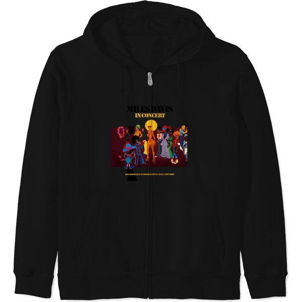 Miles Davis 008 Zip Hoodies-image