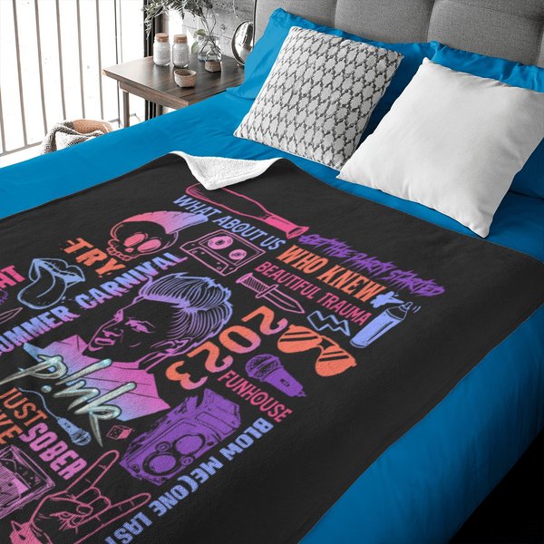 P!Nk Summer Carnival Baby Blankets-image