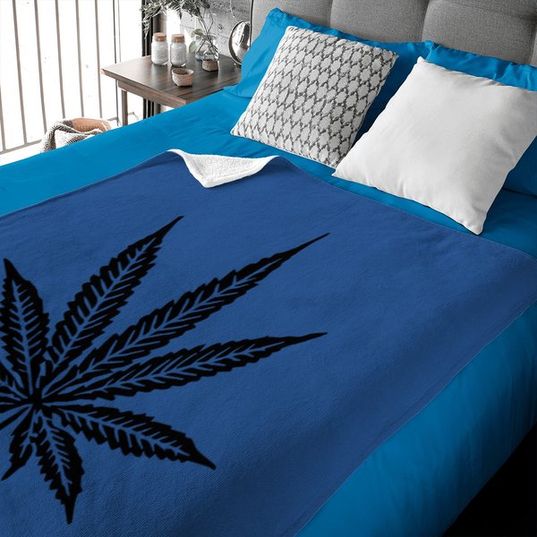 Big Pot Leaf Baby Blankets-image